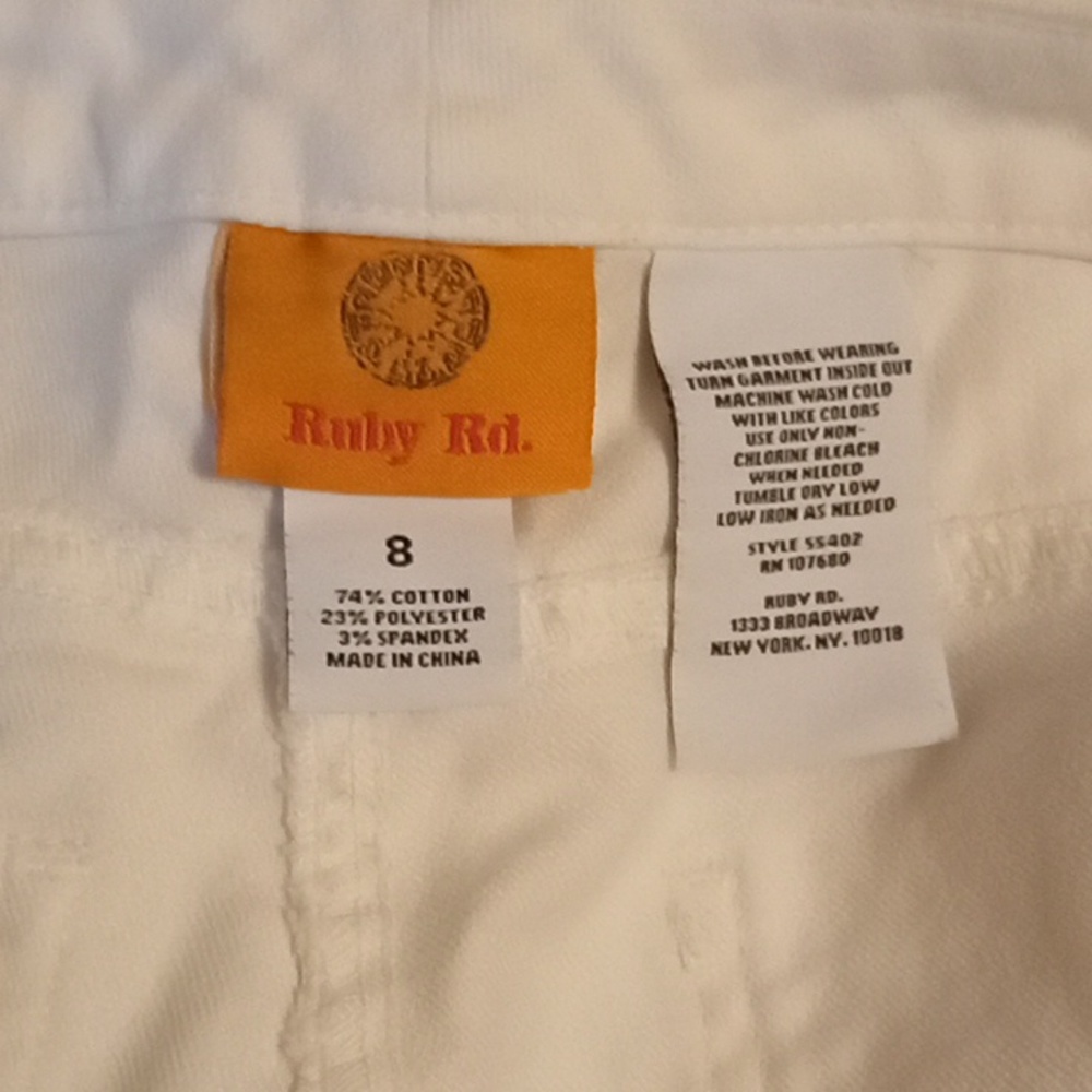 Ruby Rd. Ankle Jeans Size 8 - Picture 4 of 4